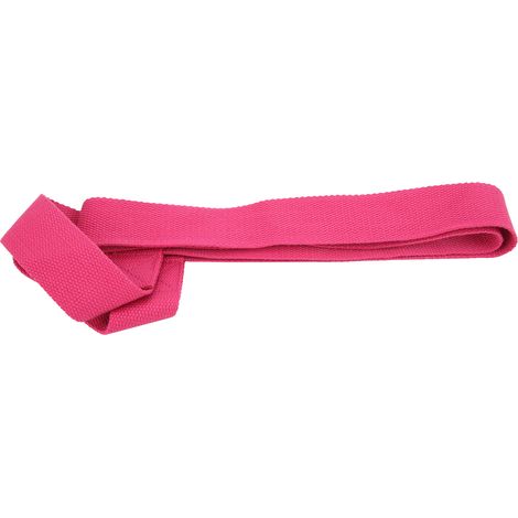 1 Correa de yoga, algodón suave, ajustable, con anilla para tirar, para llevar la esterilla, para hacer ejercicio. (1/5)