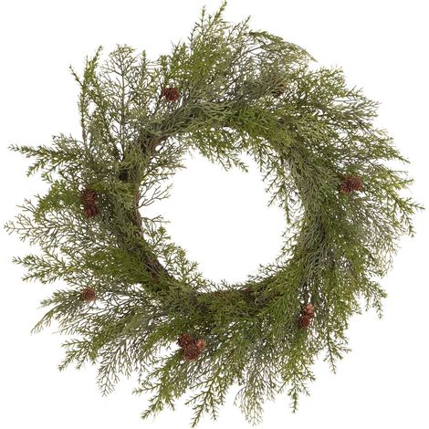 Weihnachtskranz PANRUN Grün 70 cm (1/5)