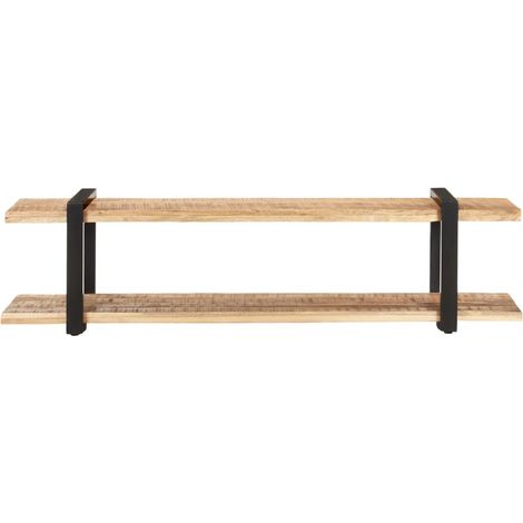 Maison Exclusive - TV-Schrank 160x40x40 cm Raues Mango-Massivholz