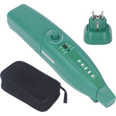 Détecteur automatique de disjoncteur et testeur de prise Kit de testeur de prise de recherche automatique Prise UE 110-250 V MS5902A (1/4)