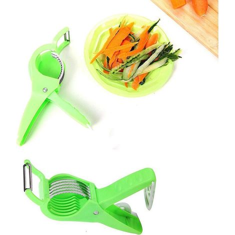 Trade Shop - TAGURE MULTIPLO PELINO PATATE MULTI CUTTER PEELER ACCESSOREN CUCINE - (1/4)