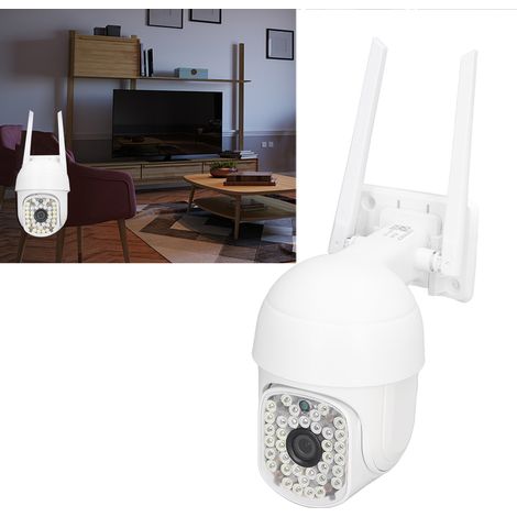 Caméra IP 1080p, sans fil Wi-Fi, caméra de vidéosurveillance extérieure haute définition, caméra infrarouge PTZ pour la sécurité de votre maison connectée, norme européenne 110-240 V (1/5)
