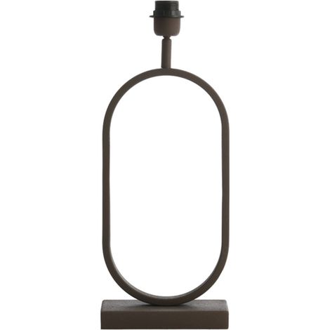 Light & Living - lampada da tavolo - Jamiri - marrone - metallo -