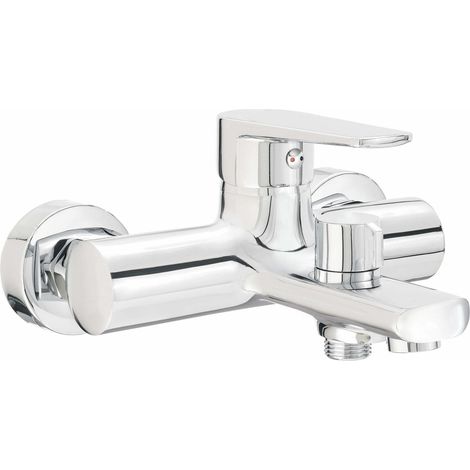 Grifo de bañera Tubo, cromado (1/4)