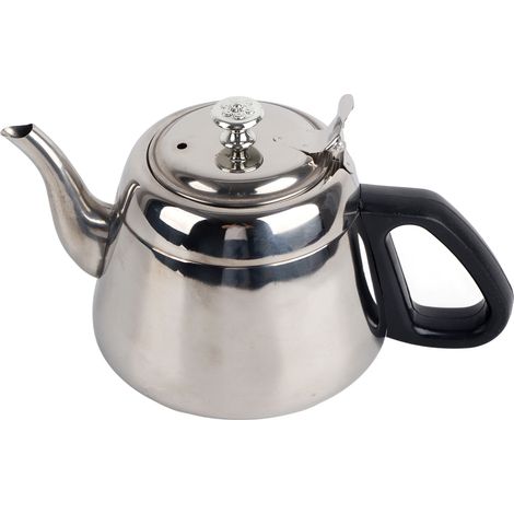 Eosnow 1,5 l 2 l Edelstahl Herdplatte Teekanne Kaffeekanne Teegeschirr Heiwasserkessel mit Filter 2 l
