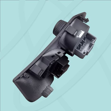 5G0959565 is compatible with Volkswagen Golf 7 rearview mirror adjustment switch, heating and folding. (1/4)