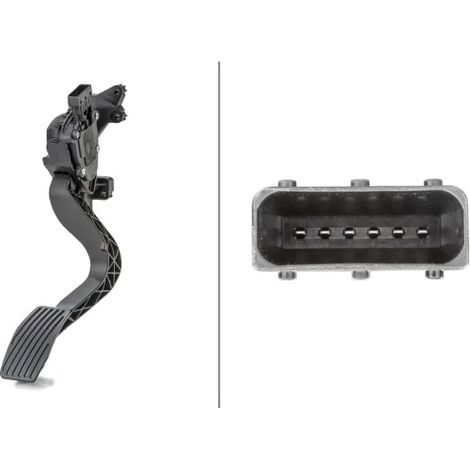 Capteur, position d'accelerateur Hella 6PV 010 175-751 FIAT 52013955