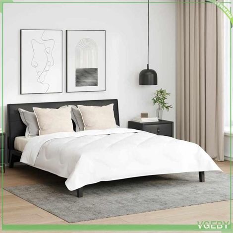 42007713 Oreiller avec oreiller 2 pcs Blanc 70 x 90 cm Coton (1/5)