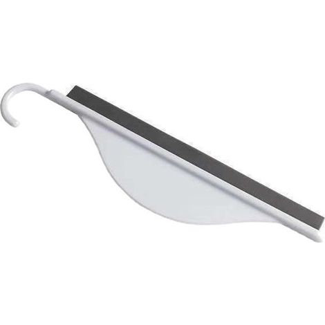 Raclette de douche - Grattoir de douche - Raclette de fenêtre - Plastique - Raclette Rim avec - Racleurs de fenêtre en silicone - Accessoires de salle de bain - Convient aux douches, salles de bain, m (1/5)