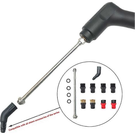 Adaptateur M12 pour nettoyeur vapeur Karcher SC1 SC2 SC3 SC4 SC5, tête de brosse et accessoires de nettoyage vapeur (1/5)