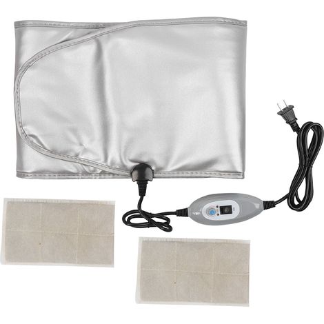 Ceinture chauffante infrarouge, ceinture amincissante, ceinture chauffante vibrante, appareil de massage brûleur de graisse, ceinture abdominale, ceinture chauffante standard 220 V pour les crampes me (1/5)
