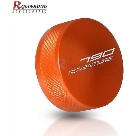 Für 790Adventure, 790 ADVENTURE R/S, 790ADV (2019, 2020, 2022, 2022+) Motorrad: CNC-gefräster Wassertankdeckel aus Aluminium – Kühlerdeckel mit 790ADVENTURE-Logo