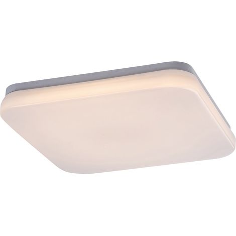 Plafonnier ext. carré blanc LED 18W IP44 Rabalux Lowar (1/5)