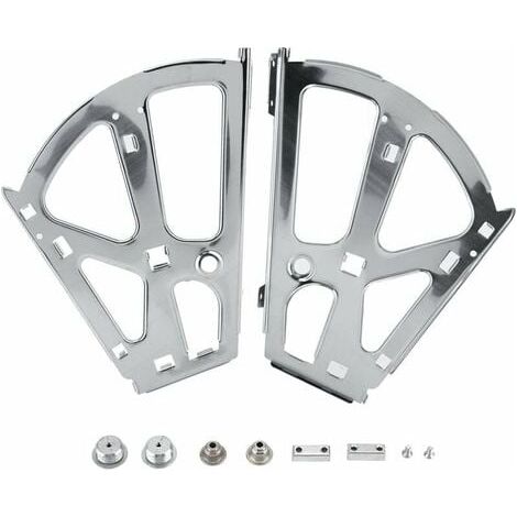 YMYNY Charnière pour meuble,Chaussures Tiroir Cabinet Charnières Turing Rack En Acier Cadre Charnières Pièces Meubles (2 Layers) 2 Pcs (1/5)