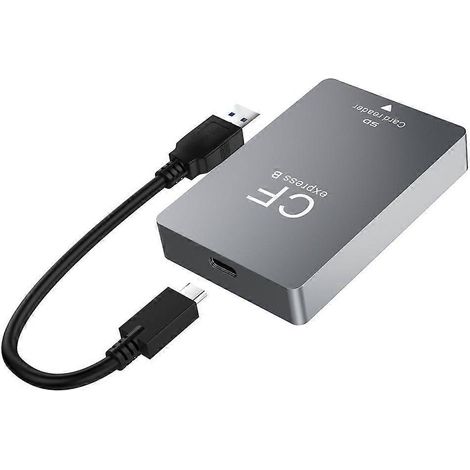 Hochgeschwindigkeits-USB-C-CFexpress-Typ-B-Kartenleser für Windows OS 10.6.2 und Linux (1/4)