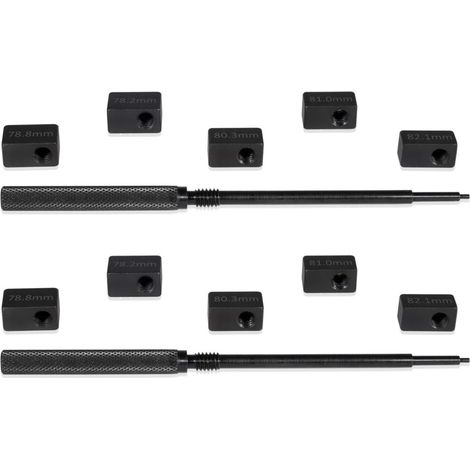 2 juegos de kits de medidores de altura de inyector 3350 para motores Detroit Series 50 y 60 J-1853 / J-42749 / J-45002