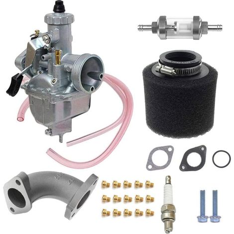 VM22 26-mm-Ansaugkrümmer, 38-mm-Luftfilter für XR50, CRF70, KLX, BBR, RFZ, Braaap, Atomic, DHZ, SSR 110cc, TaoTao, Coolster 140cc, Lifan, YX, Zongshen, Apollo, X15, X18, DBX125 (1/4)
