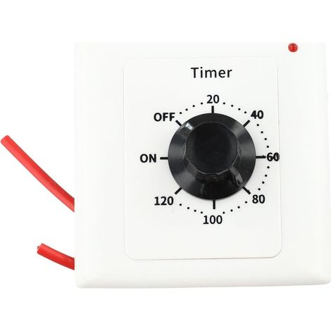 Minuteur mécanique à compte rebours 250 V CA 15 A, minuterie (1/4)