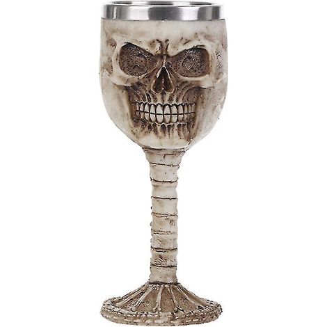 1 verre à vin rouge pour décorations d'Halloween (1/3)