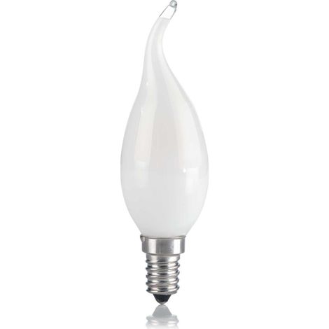 LAMPADINA CANDELA BIANCA ATTACCO E14 4W 440 lm 3000 K IN VETRO Ø 35 x H 115 mm