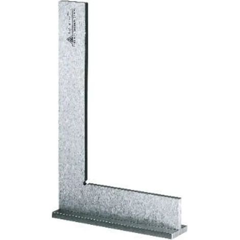 Cornière en acier de précision DIN875-2 avec butée, longueur des ailes 150 x 100 mm (1/4)
