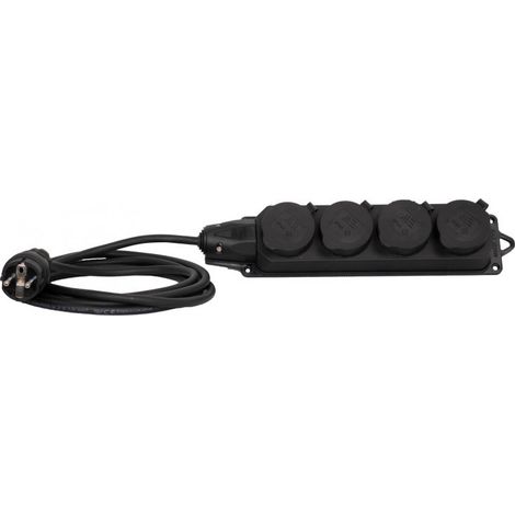 Rallonge en caoutchouc 4x230V OW (H05RR-F) 3x1,5-10m ONNLINE