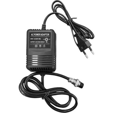 Adaptateur Secteur F4 15V Console de Mixage Alimentation Connecteur 3 Broches PRISE UE (1/4)