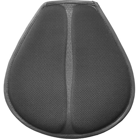 Coussin de selle à cinq couches en gel, tissu respirant et aéré, avec système anti-vibrations, pour moto. (1/5)