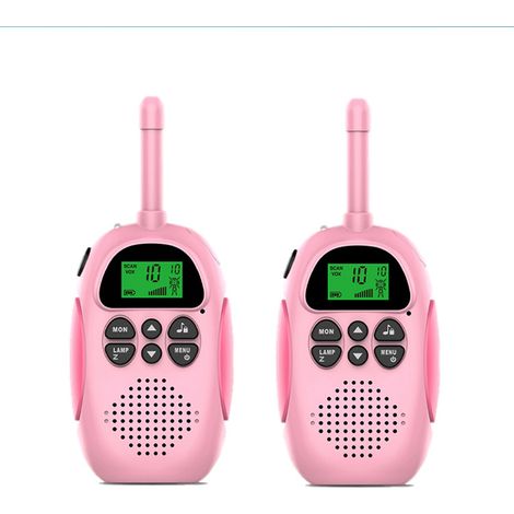 Talkies-walkies rechargeables USB pour enfants avec radio bidirectionnelle 16 canaux-AquaForge (1/5)