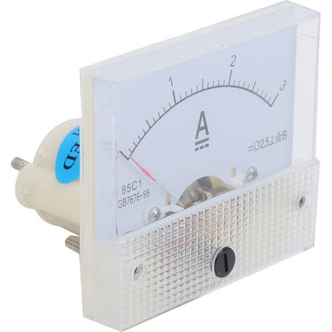 Ampèremètre analogique à aiguille ABS haute précision 85C1 DC 03A (1/5)