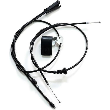 Satz Motorhauben-Entriegelungskabel, kompatibel mit BMW Mini Countryman R60 2009-2016 und Pacemaker R61 2011-2015 (1/5)
