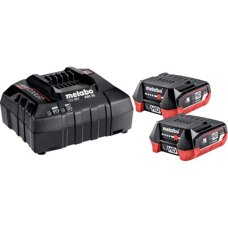 Metabo Set de base 12V 2 x LiHD 4.0 Ah (685301000)
