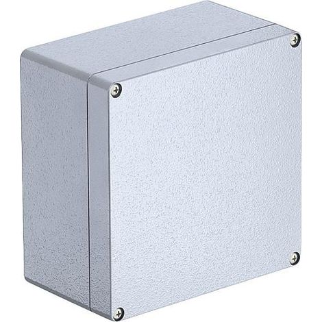 Boitier vide aluminium OBO 160x160x90 gris argent 1 pce (1/5)