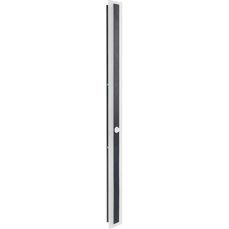 Lámpara de pared LED de metal negro 100 cm acero acrílico sensor movimiento Savane (1/5)
