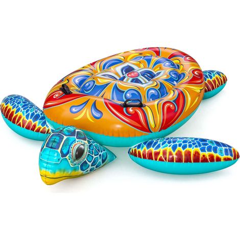 Aufblasbare Schwimmmatratze Schildkröte 186 x 168 cm Bestway 41523