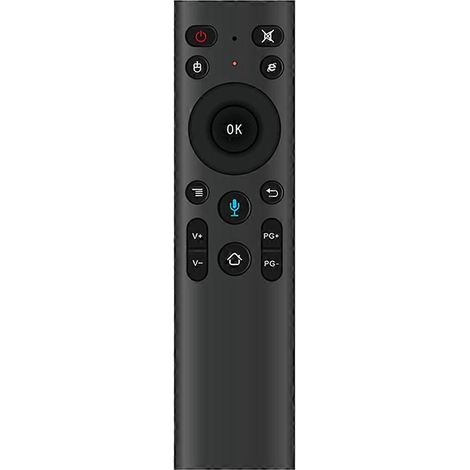 Télécommande vocale IPTV sans fil avec récepteur USB pour Smart TV. décodeur IPTV. mini PC. boîtier TV Android. HTPLC (1/5)