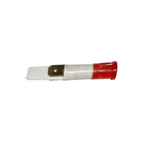 LAMPE TEMOIN ROUGE D:9MM 2 COSSES POUR FOUR - 253139