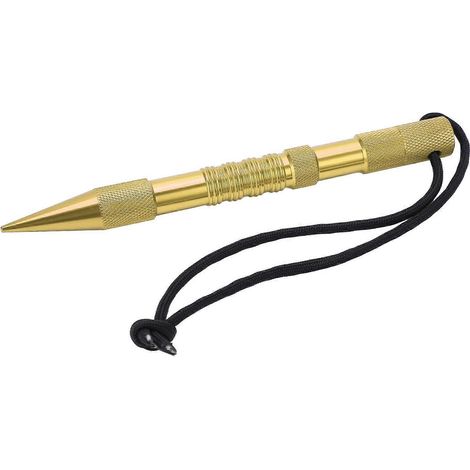 Aiguille FID Paracord en alliage d'aluminium, accessoires FID pour le travail du cuir ou de la paracorde, couleur or