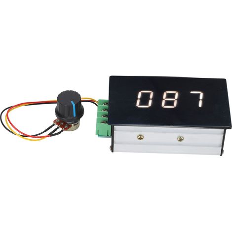 Régulateur de vitesse PWM pour moteur DC 6-60V 30A, contrôleur à rotation CW/CCW, réglage progressif sans palier (1/5)