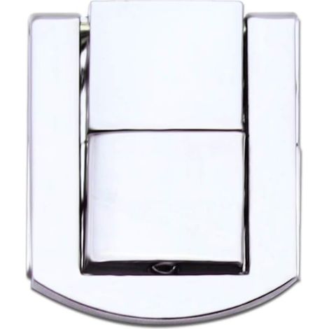 5 Pack Fermeture Fermoir Toggle Verrou pour Loquet Hasp Poitrine Verrou Verrouillage à Boîte En Bois - Argent - 30mm (1/5)