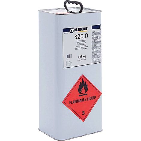 Nettoyant et diluant kleiberit 820.0 - Contenance : 750 g - KLEBCHEMIE