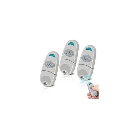 3 Pieces Telecommande Portail, 433,92 MHz Telecommande Porte de Garage, Télécommande C@me Compatible Avec 433,92 MHz Telecommande EV, NA, EE, 2 Canaux (1/5)