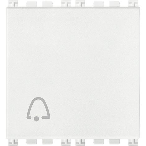 Pulsante 1P No 10A Campanello 2M Bianco VIMAR 19008.2.C.B