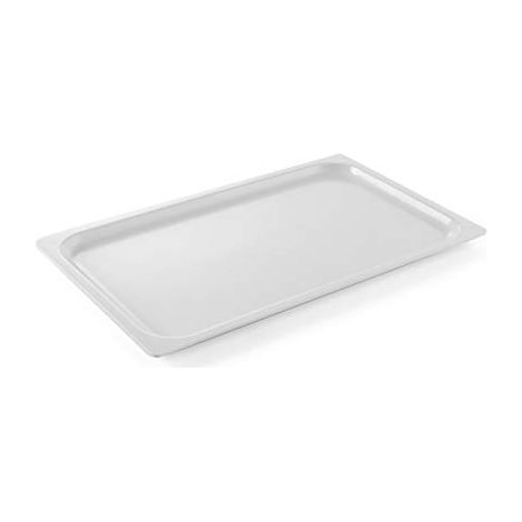 Vassoio per la presentazione di piatti e alimenti 530x325mm GN 1/1 bianco - Hendi 561607 (1/3)