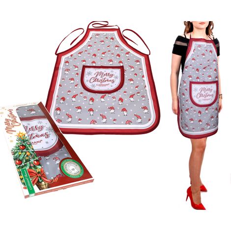 Delantal de cocina navideño PARA cocinar carmani (1/3)