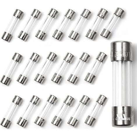 5x20 5A 125V Verre AGC Cartouche Tube Fusible F5AL 125 V / 250V (1/5)