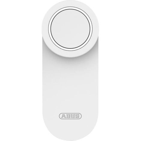 Serrure électronique pour porte LOXERIS One avec application/code/empreinte digitale/pression de bouton, blanc (1/5)