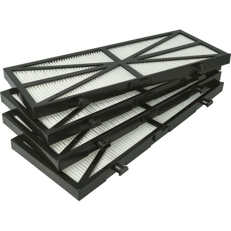 vhbw 4x H11 Filter Pad compatible with Maytronics Dolphin Swell M Pool Vacuum Cleaner, Pool Robot - Fine Filter, 27.8 x 12.3 x 5.8 cm