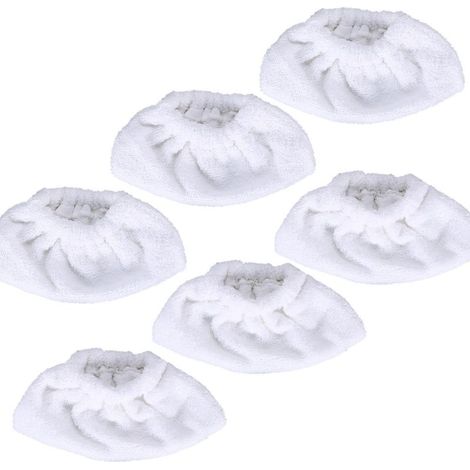 Kit de housses microfibre pour nettoyeur vapeur Karcher SC1, SC2, SC3 – Nettoyage sols et surfaces-6pcs (1/4)
