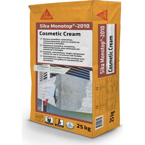 SikaMonoTop-2010 Cosmetic Cream Saco 25 Kg SIKA